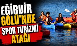 Eğirdir Gölü Su Sporlarıyla Spor Turizminin Adresi Oldu