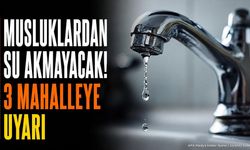 Eğirdir'de 3 Mahallede Su Kesintisi Uyarısı Yapıldı