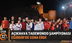 Eğirdir'de Taekwondo Şampiyonası Sona Erdi: Esma Gül Şampiyon