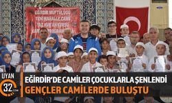 Eğirdir’de Yaz Kur’an Kursları Sona Erdi