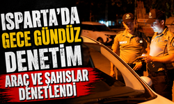Ekipler Gece Gündüz Sahada: Araç ve Şahıslar Denetlendi