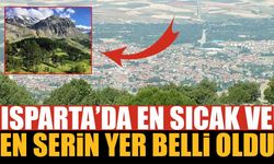 Isparta’da Aynı Gün İçinde 11,2 Derecelik Fark! En Sıcak ve En Serin Yer Belli Oldu