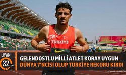 Gelendostlu Milli Atlet Koray Uygun, Dünya 7'ncisi Olup Türkiye Rekoru Kırdı