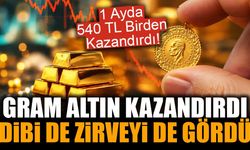 Gram Altın 1 Ayda 540 TL Birden Kazandırdı! İşte 10, 50, 100 ve 200 Gram Altının Kazancı