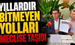 Halıcı, Isparta'nın Yıllardır Bitmeyen Yollarını Meclise Taşıdı