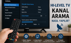 Hı Level TV Kanal Arama Nasıl Yapılır? Türksat Uydu ve TKGS Ayarları