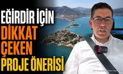 Hikmet Yalım Halıcı'dan Eğirdir İçin 3T Projesi Açıklaması
