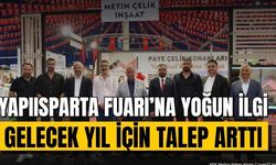 Yapısparta Fuarı İlk Yılında Yoğun İlgi Gördü