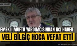Isparta Emekli Müftü Yardımcısı Veli Bilgiç Vefat Etti