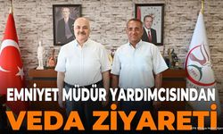 Isparta Emniyet Müdür Yardımcısı Özkan'dan Veda Ziyareti