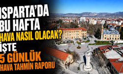 Isparta’da 5 Gün Boyunca Hava Nasıl Olacak?