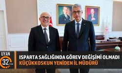 Isparta İl Sağlık Müdürü Mustafa Serhat Küçükkoskun Yeniden Atandı