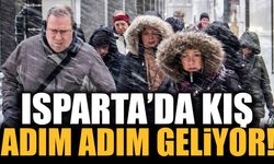 Isparta’da Kış Adım Adım Geliyor! Sıcaklıklar 17 Dereceye Kadar Düşecek