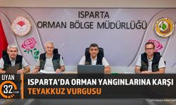 Isparta Orman Bölge Müdürlüğü Yangınlara Karşı Teyakkuzda