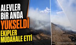 Isparta Şarkikaraağaç'ta Anız Yangını: Ekipler Müdahale Etti
