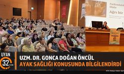 Isparta Şehir Hastanesinde Ayak Sağlığı Eğitimi Verildi