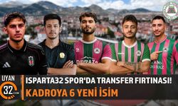 Isparta32 Spor'da Transfer Fırtınası! Kadroya 6 Takviye