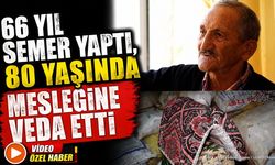 Isparta'da 66 Yıllık Semer Ustası Urhan Köstüklü Mesleği Bıraktı