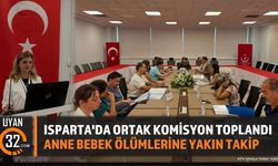 Isparta'da Anne ve Bebek Sağlığı İçin Önemli Toplantı