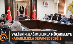 Isparta'da Bağımlılıkla Mücadele Koordinasyon Kurulu Toplandı