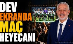 Isparta'da Beşiktaş Maçı Dev Ekranda İzlenecek: Başdeğirmen'den Davet