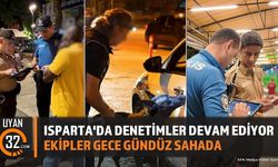 Isparta'da Eş Zamanlı Huzur ve Güven Uygulaması