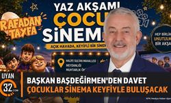 Isparta'da Halife Sultan Mahallesi'nde Çocuk Sineması Etkinliği