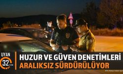 Isparta'da Huzur ve Güven Denetimleri Aralıksız Sürüyor