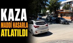 Isparta'da İki Otomobil Çarpıştı: Maddi Hasar Oluştu