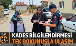 Isparta'da Jandarmadan KADES Bilgilendirmesi: Broşür Dağıtıldı