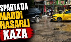 Isparta'da Kaza Maddi Hasarla Atlatıldı
