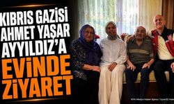 Isparta'da Kıbrıs Gazisi Ahmet Yaşar Ayyıldız'a Anlamlı Ziyaret