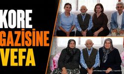 Isparta'da Kore Gazisi İsa Tulum'a Anlamlı Vefa Ziyareti