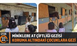 Isparta'da Koruma Altındaki Çocuklar İçin At Çiftliği Gezisi