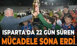 Isparta'da Minikler Futbol Turnuvası Sona Erdi: Kupalar Verildi