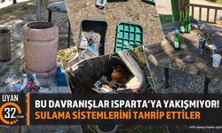 Isparta'da Park ve Yeşil Alanlara Çirkin Saldırı