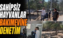 Isparta'da Sahipsiz Hayvan Bakımevine Rutin Denetim Yapıldı