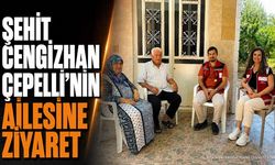 Isparta'da Şehit Cengizhan Çepelli'nin Ailesine Ziyaret