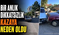 Isparta'da Sokak Arasında Kaza: İki Araç Çarpıştı