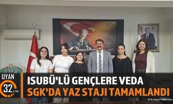 ISUBÜ Öğrencilerinin SGK Yaz Stajı Sona Erdi: Veda Töreni Düzenlendi