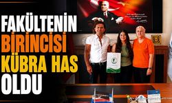 ISUBÜ Orman Fakültesi'nin Birincisi Kübra Has Oldu