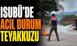 ISUBÜ'de Personellere Yönelik Yangın Tatbikatı Gerçekleştirildi