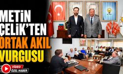 ITSO Seçimleri Öncesi Metin Çelik'ten AK Parti'ye Ziyaret