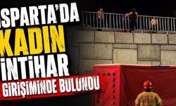 Isparta'da kadın intihar girişiminde bulundu