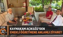 Kaymakam Açıkgöz Hane Ziyaretlerini Sürdürüyor
