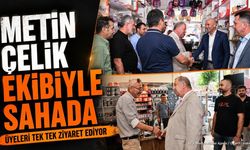 Metin Çelik ve Mavi Liste Ekibinden Saha Ziyareti
