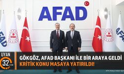 Milletvekili Gökgöz, AFAD Başkanı İle Bir Araya Geldi