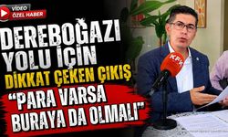 Milletvekili Yalım Halıcı'dan Dereboğazı Yolu Tepkisi