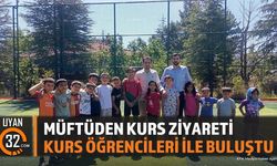 Müftü İbrahim Kanık Yaz Kur'an Kurslarını Ziyaret Etti