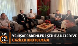 Kaymakam Levent, Şehit Aileleri Ve Gazileri Ziyaret Etti